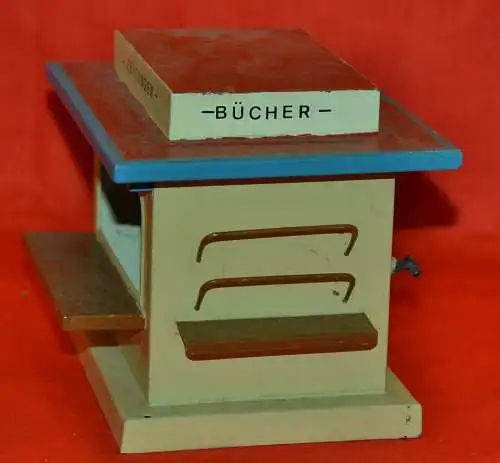  Zeitschriftenkiosk, Blech,ca.1950, für Eisenbahn