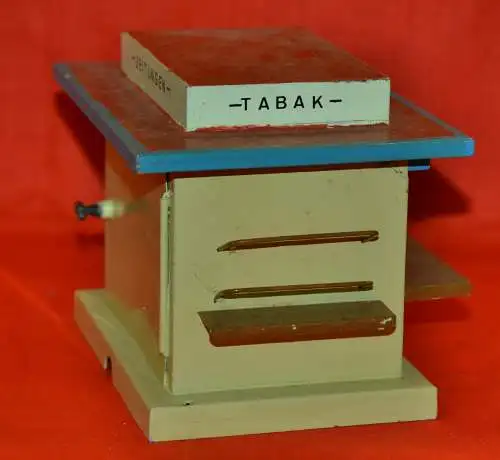  Zeitschriftenkiosk, Blech,ca.1950, für Eisenbahn