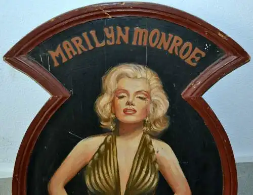 Marilyn Monroe,Holzschild,Deko,Memorabilia