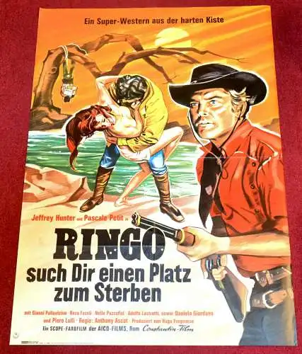 Filmplakat,Ringo - Such Dir einen Platz zum Sterben (1968)
