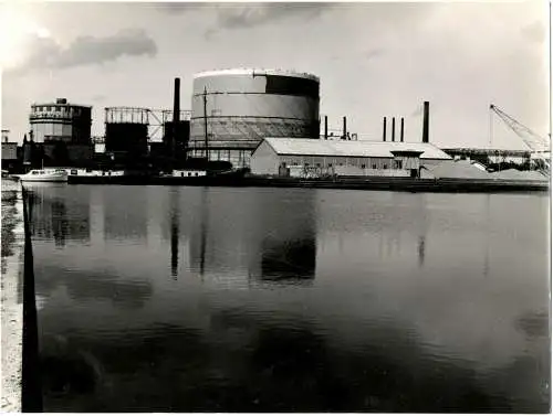 Original-Photographie von Gert Mähler „Oelhafen in Haarlem“