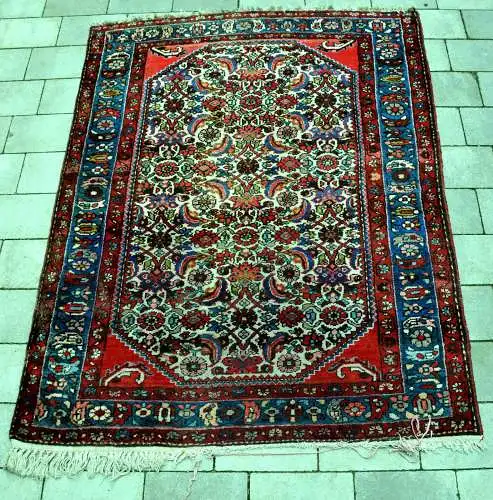 Orientteppich,geknüpft,,Ende 19. Anfang 20. Jhdt