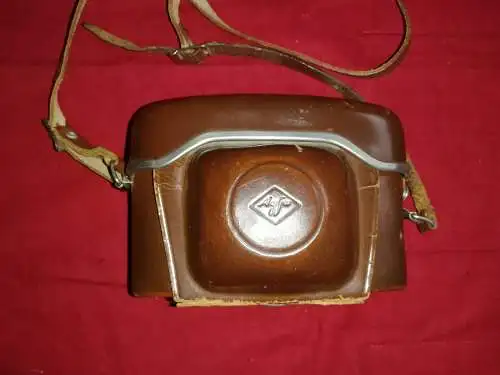 Agfa Color Solinar, Super Silent, Mit Ledertasche und -band, Analogkamera, 