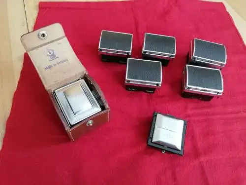 Prismeneinsätze, u.A. Made in DDR