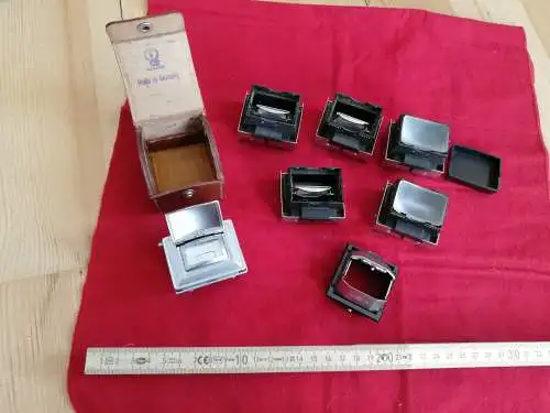 Prismeneinsätze, u.A. Made in DDR