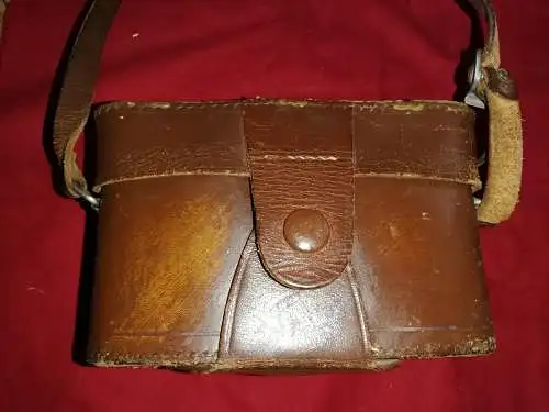 Agfa Silette Pronto, Ledertasche (teils), Analogkamera, Made in Germany