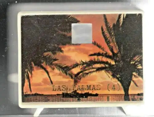 Reisesouvenir Guckkasten LAS PALMAS, 1950er Jahre