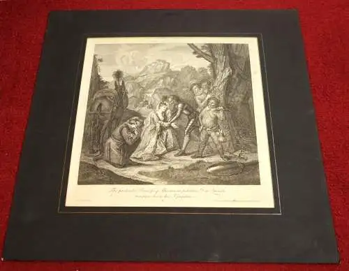  Grafik,Kupferstich,Don Quichote,1725,Nr.6,Charles A.Coypel ,G. Vandergucht 