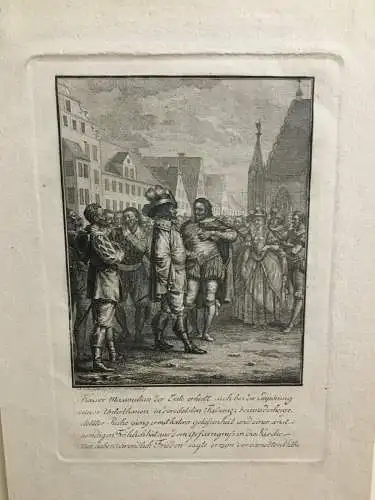 Kupferstich, Kaiser Maximilian der Erst