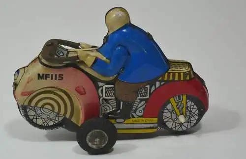 Altes Blechspielzeug Motorrad, MF 115