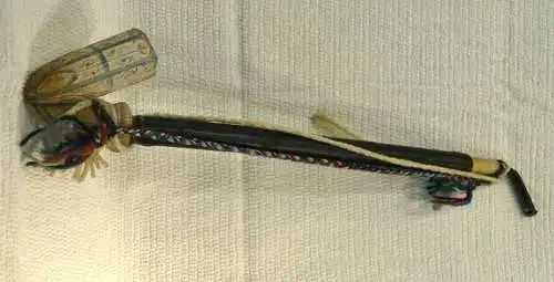 Tonpfeife,frühes 19. Jhdt.beraucht,leicht bestoßen