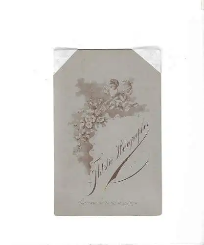 Antike Fotografie, Artistic Photographer, Kleinkind, koloriert, ca um 1900