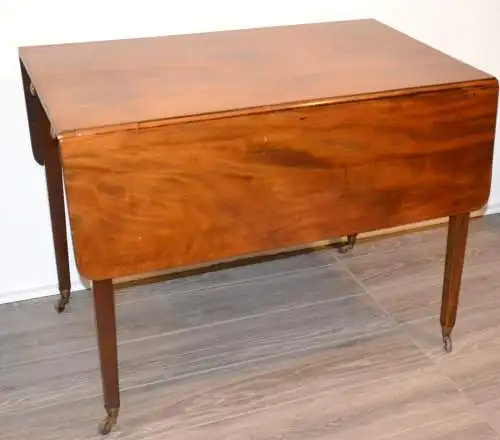 Möbel,Ess-Tisch,Dropleave,Mahagoni,England,mit Schublade, Mitte 19.Jhdt.