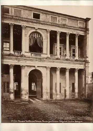 Fotografie, Pietro Poppi, Vicenza, Palazzo Thiene Bonin, #1721, ca 1895