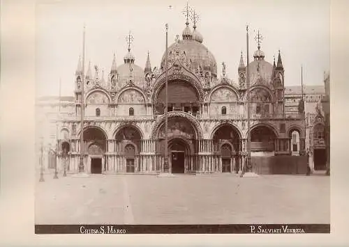 Fotografie, Paolo Salviati, Venezia, Chiesa S. Marco, ca 1870