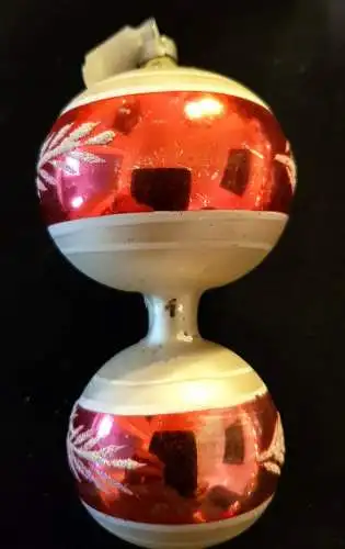 Baumschmuck,Weihnachten,alte Kugeln,1960