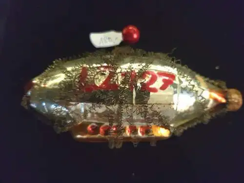 Baumschmuck,Weihnachten,Zeppelin,wohl vor 1930