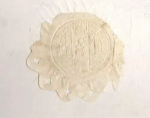 Original-Promotionsurkunde der Ludwig-Maximilians-Universität München