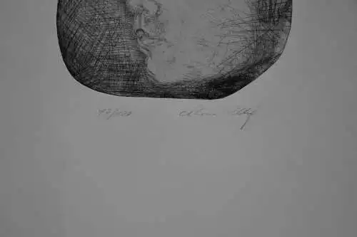  Radierung,Alrun IIlig, München,  ca.1984 ,17/100,signiert