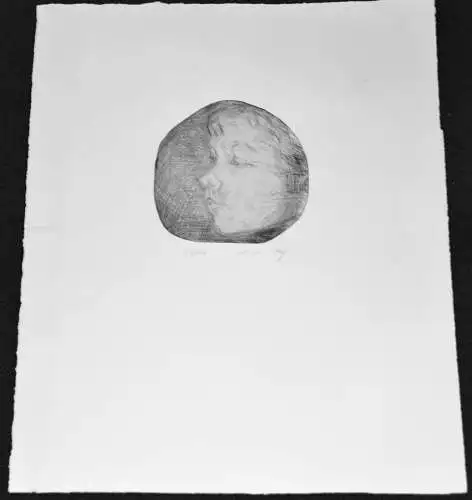  Radierung,Alrun IIlig, München,  ca.1984 ,17/100,signiert