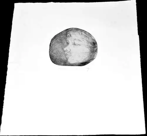  Radierung,Alrun IIlig, München,  ca.1984 ,17/100,signiert