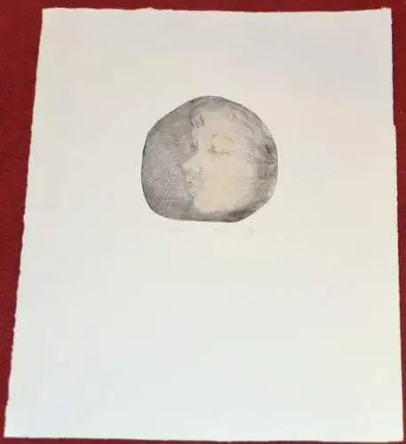  Radierung,Alrun IIlig, München,  ca.1984 ,17/100,signiert