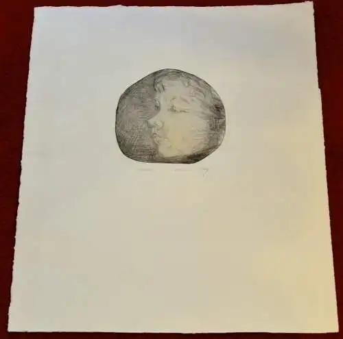  Radierung,Alrun IIlig, München,  ca.1984 ,17/100,signiert