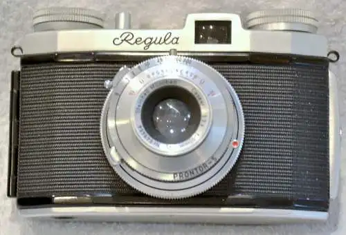 Photografica,Regula King, Kleinbildkamera Prontor - S 