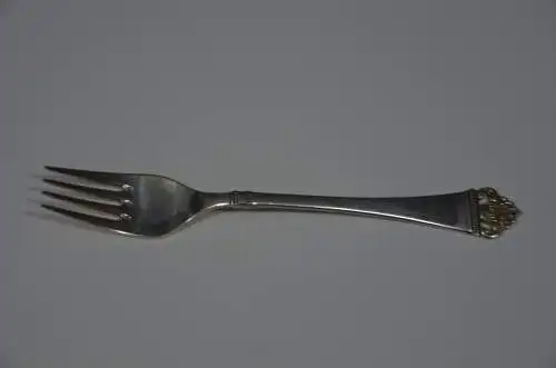 Robbe&Berking, Besteck Gabeln, Rosenmuster versilbert,  6 Stck, 