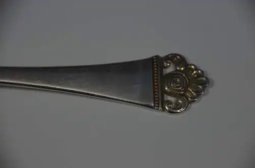 Robbe&Berking, Besteck Gabeln, Rosenmuster versilbert,  6 Stck, 