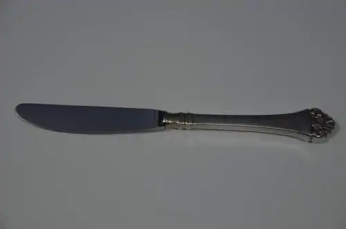 Robbe&Berking, Besteck Messer, Rosenmuster versilbert,  5 Stck, 