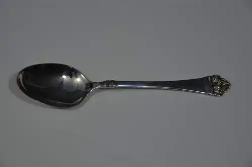 Robbe&Berking, Besteck Suppenlöffel, Rosenmuster versilbert,  7 Stck, 