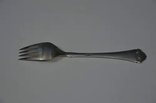 Robbe&Berking, Besteck Dessertgabeln, Rosenmuster versilbert,  6 Stck, 