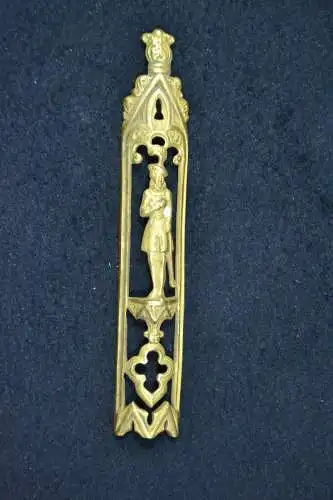 Zierornament, für Spazierstock oder Möbel, Messing,  etwa 1900