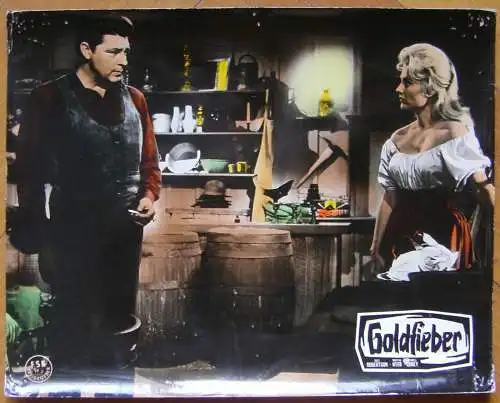 3 Kino-Aushangphotos Sidney Salkow: Goldfieber 
