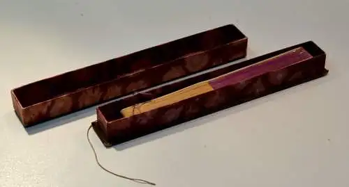 Zwei Fächer,Set,um 1920,guter Zustand mit Originalschachtel