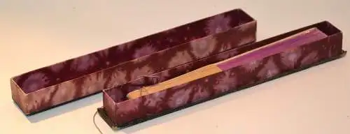 Zwei Fächer,Set,um 1920,guter Zustand mit Originalschachtel