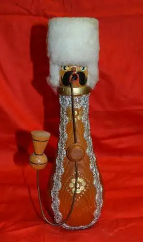 Räuchermann,Erzgebirge,Russe,Holz geschnitzt,20.Jhdt.