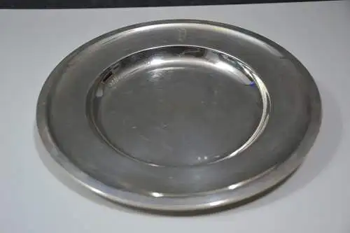 Schale, Teller, Metall , Gebr. Hepp Metallwaren