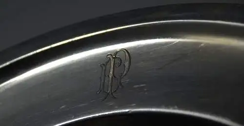 Schale, Teller, Metall , Gebr. Hepp Metallwaren