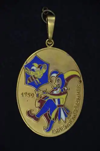Karnevalsorden, Plakette,Narrenzunft Erbenheimer Brummer, 1959