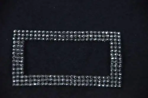 Schuhspangte,Messing und Eisen,frühes 19.Jhdt