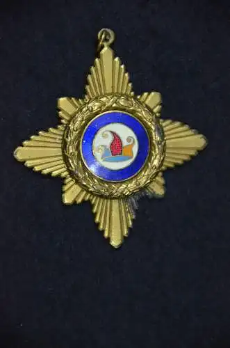 Karnevalsorden, Metall und Emaille, etwa 1955