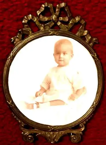 Kleiner Bilderrahmen zum Aufstellen, ca. 1900