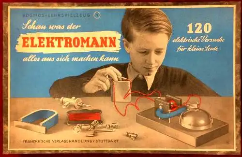 KOSMOS-LEHRSPIELZEUG: Schau was der ELEKTROMANN alles aus sich machen kann