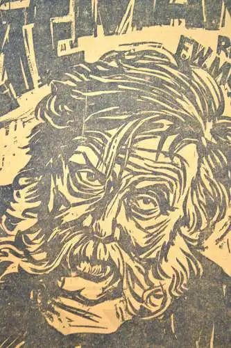 Plakat Uraufführung "DER LETZTE MANN" UFA 1924, Regie F.W.Murnau, Emil Jannings