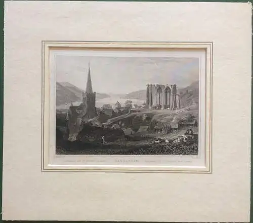 Stahlstich „BACHARACH“ von William Tombleson, J. Richards