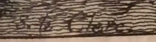 Kupferstich von Sébastien Le Clerc im Passepartout, gerahmt unter Glas