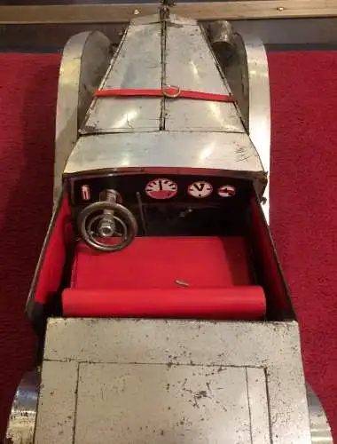 Originelles Modell eines Rolls Royce aus Weißblech, Unikat