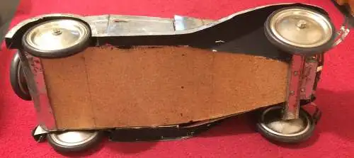 Originelles Modell eines Rolls Royce aus Weißblech, Unikat